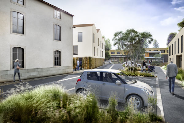 Aménagement urbain – Saint Julien de Concelles – Magnum Architectes & Urbanistes