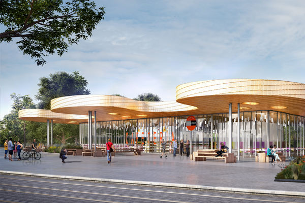 Création d’un lieu de vie étudiante et d’un espace multiservice, Université de Nantes – Nantes – ARS