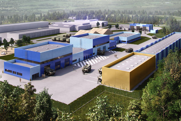 CASERNE DALSTEIN – Aménagement des infrastructures de la zone technique – Avrillé – ARS