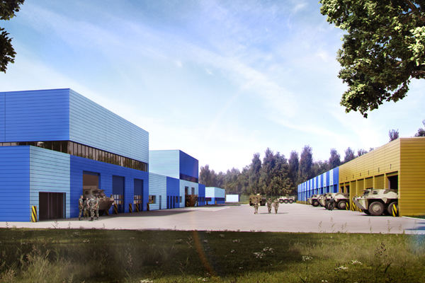 CASERNE DALSTEIN – Aménagement des infrastructures de la zone technique – Avrillé – ARS