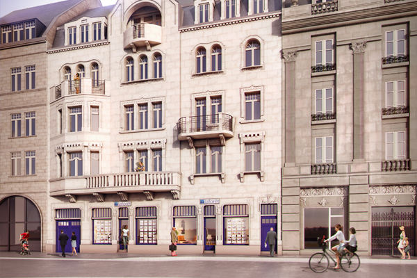 Réhabilitation d’un immeuble – Metz – Imoclaire