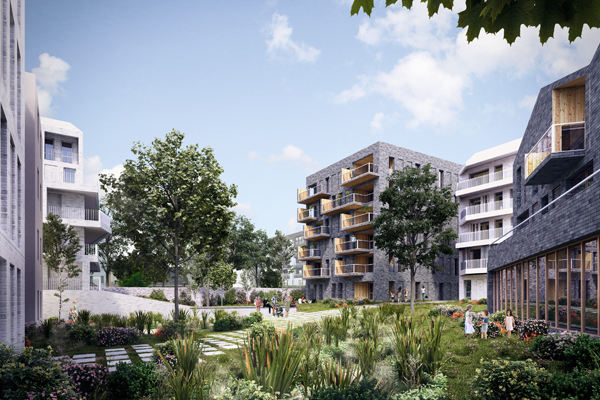 Îlot Sourdille – Nantes – Laus Architectes / Mille Architectes