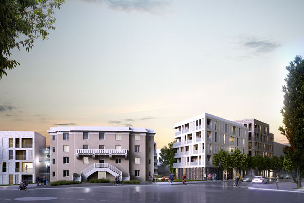 Îlot Sourdille – Nantes – Laus Architectes / Mille Architectes