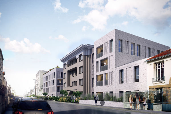 Îlot Sourdille – Nantes – Laus Architectes / Mille Architectes