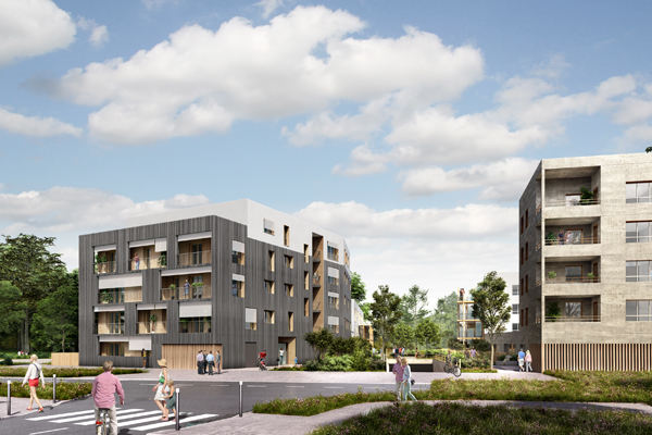 LOGEMENTS – NANTES-GACHET – MILLE ARCHITECTES/JAP